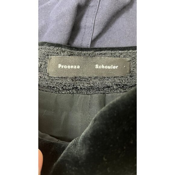 PROENZA SCHOULER NUBBY SKORT BOXPLEAT SHORTS 4 - Picture 5 of 6